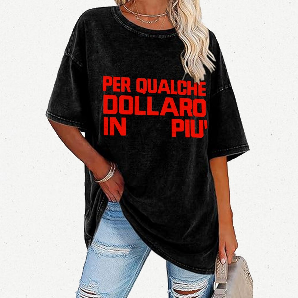 For A Few Dollars More Vintage Distressed T-shirt