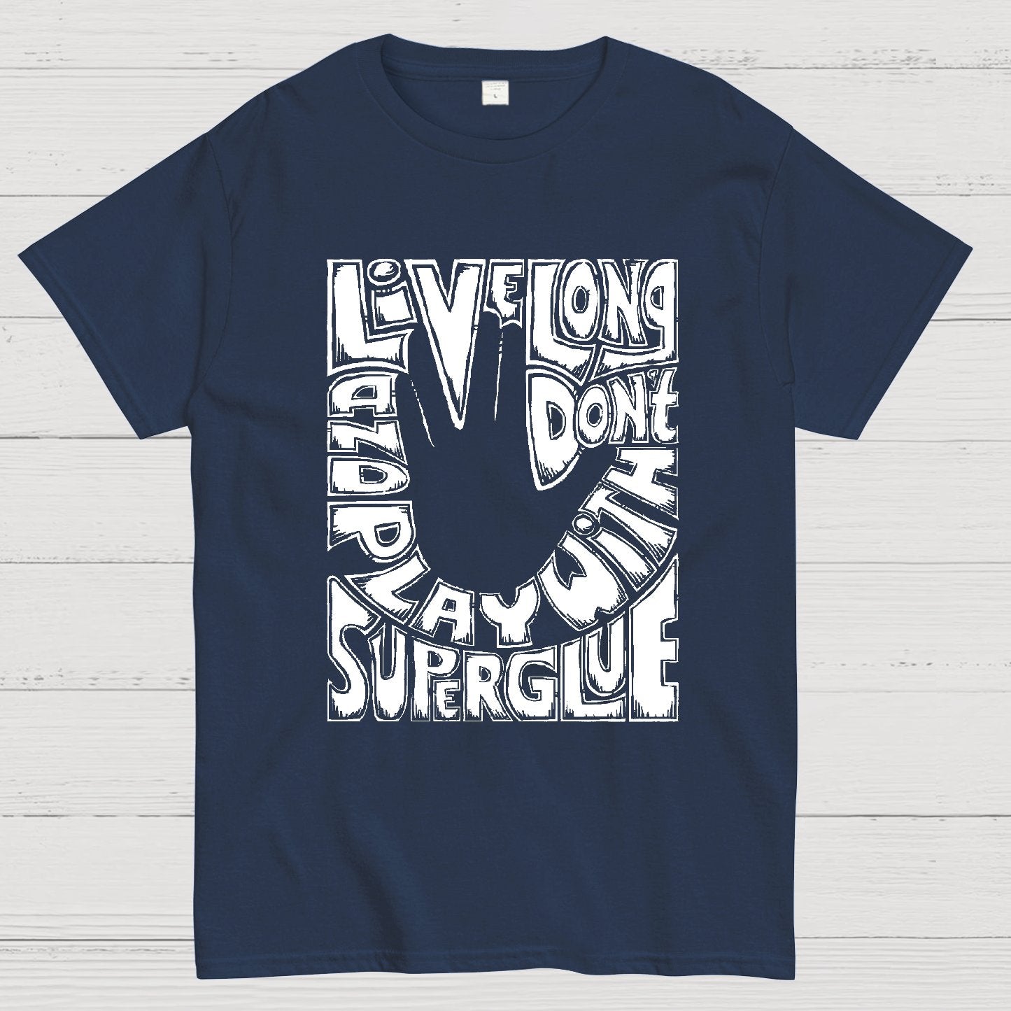 Don't Play With Superglue Geek T-Shirt