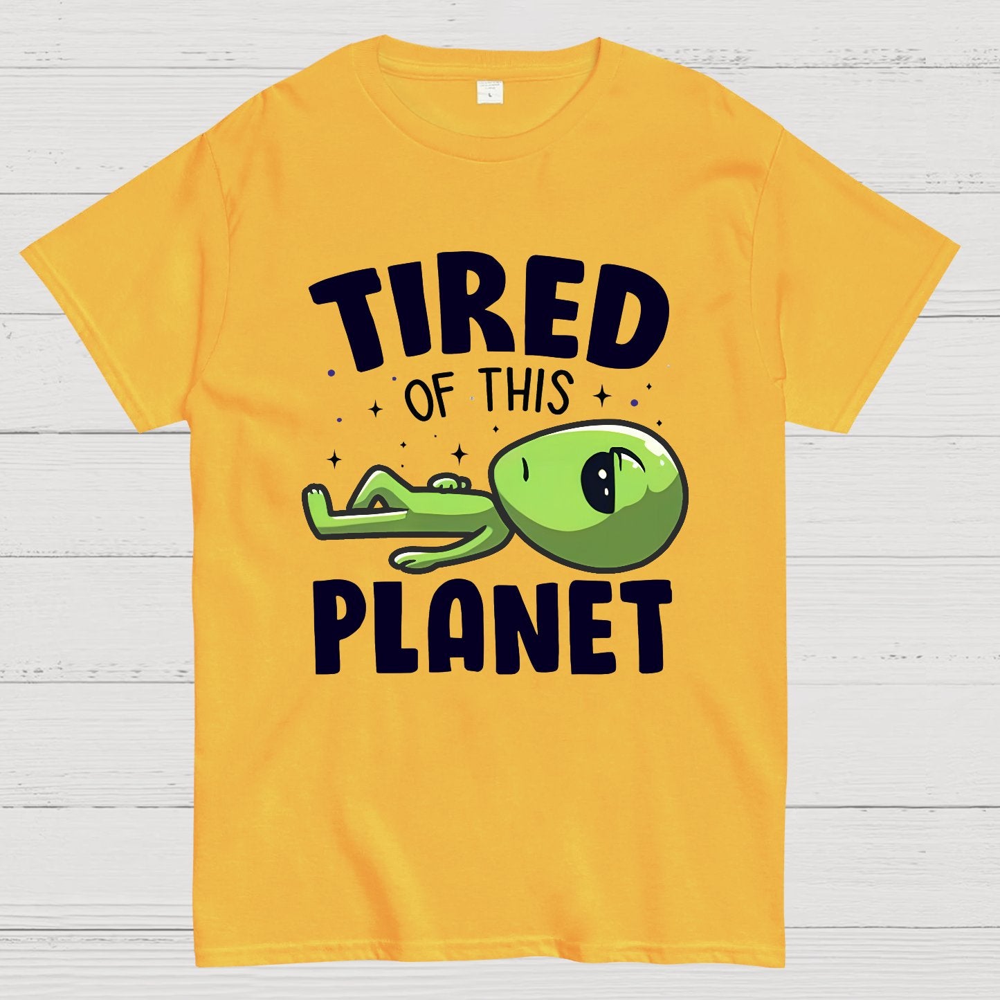 Tired of This Planet Nerdy T-Shirt