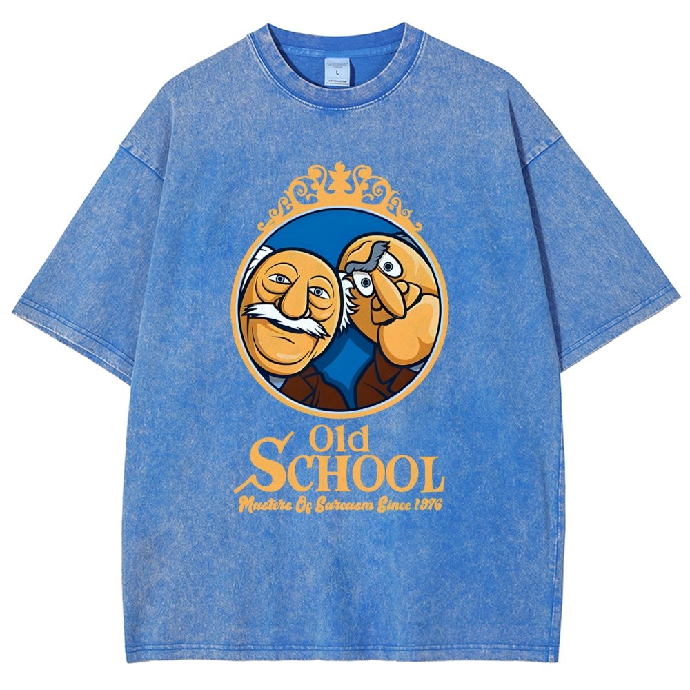 Old School Vintage Distressed T-shirt