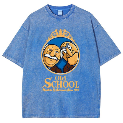 Old School Vintage Distressed T-shirt