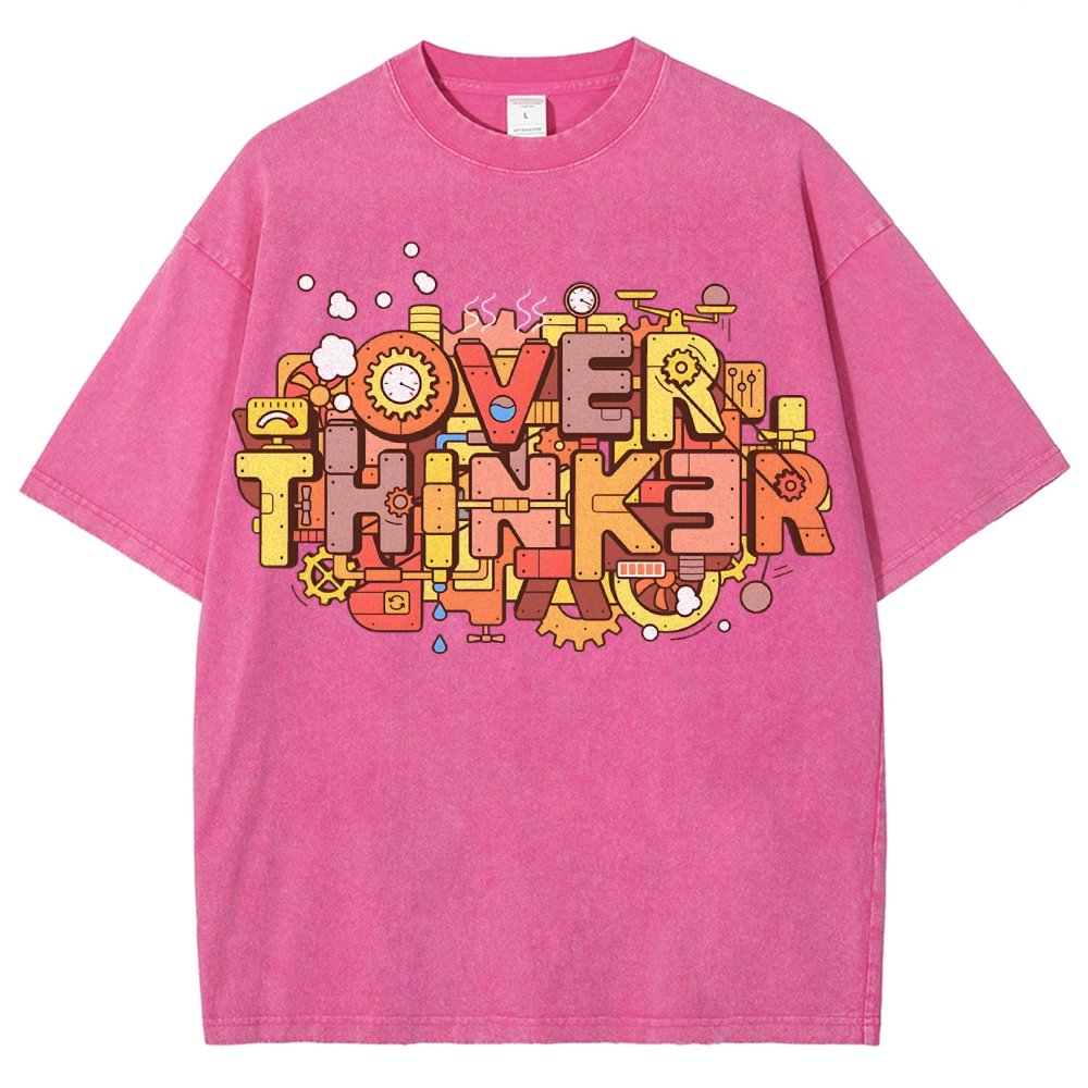 The Overthinker! Vintage Distressed T-shirt