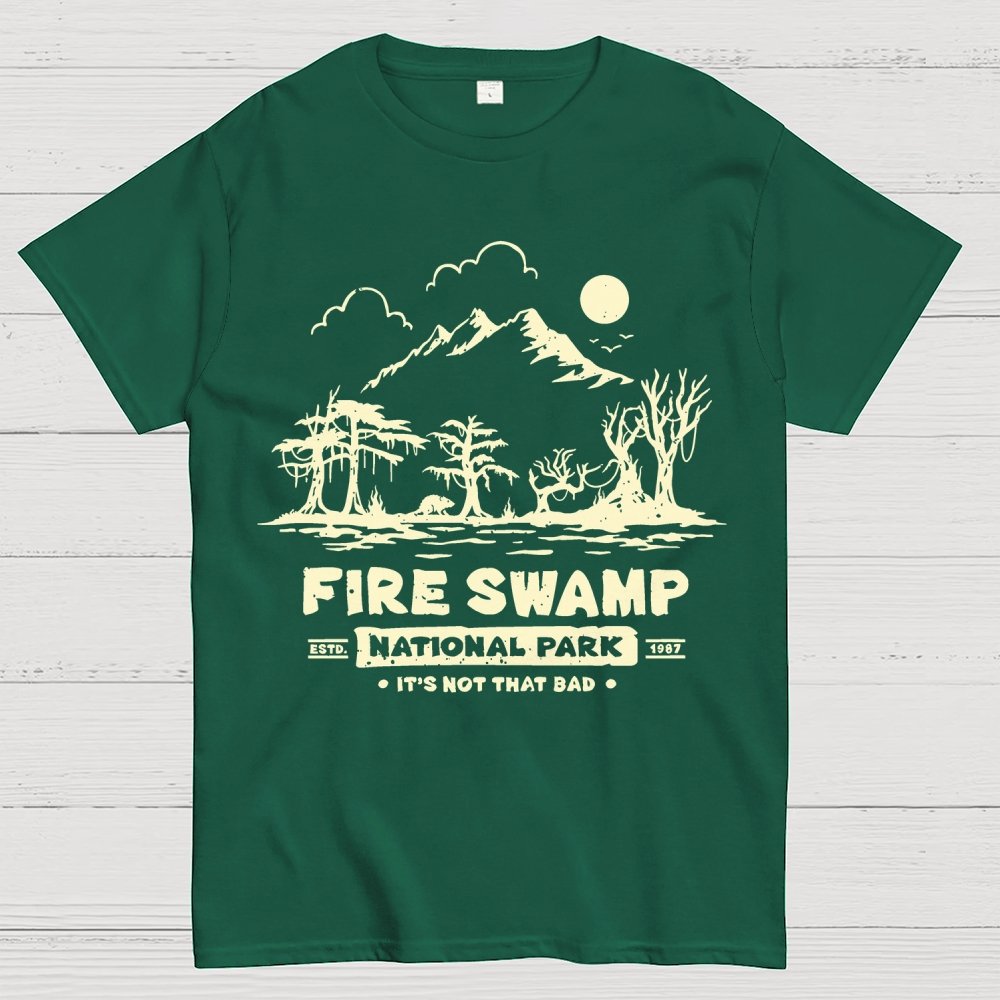 Mystic Swamp National Park Geek T-Shirt