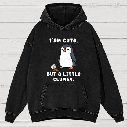 Little Clumsy Vintage Distressed Hoodie