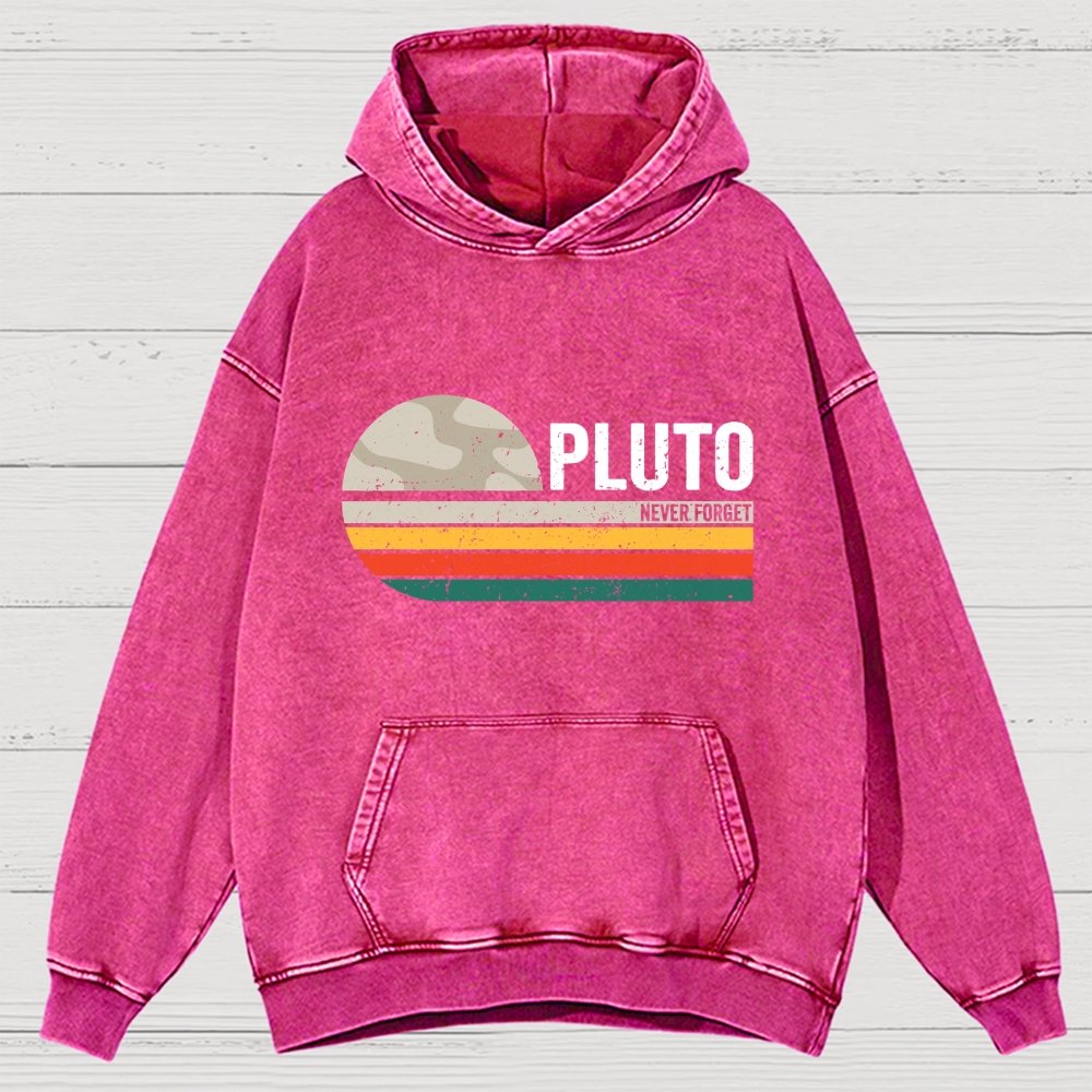 Pluto Vintage Vintage Distressed Hoodie