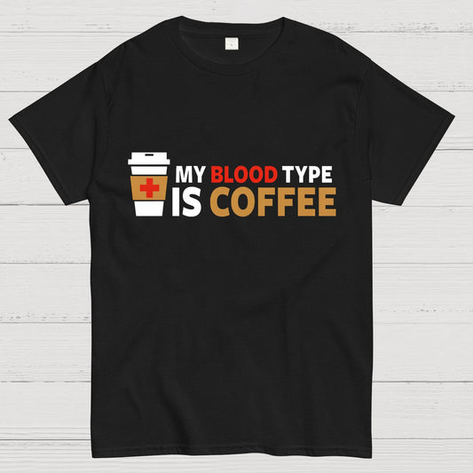 MY BLOOD TYPE Geeky T-Shirt