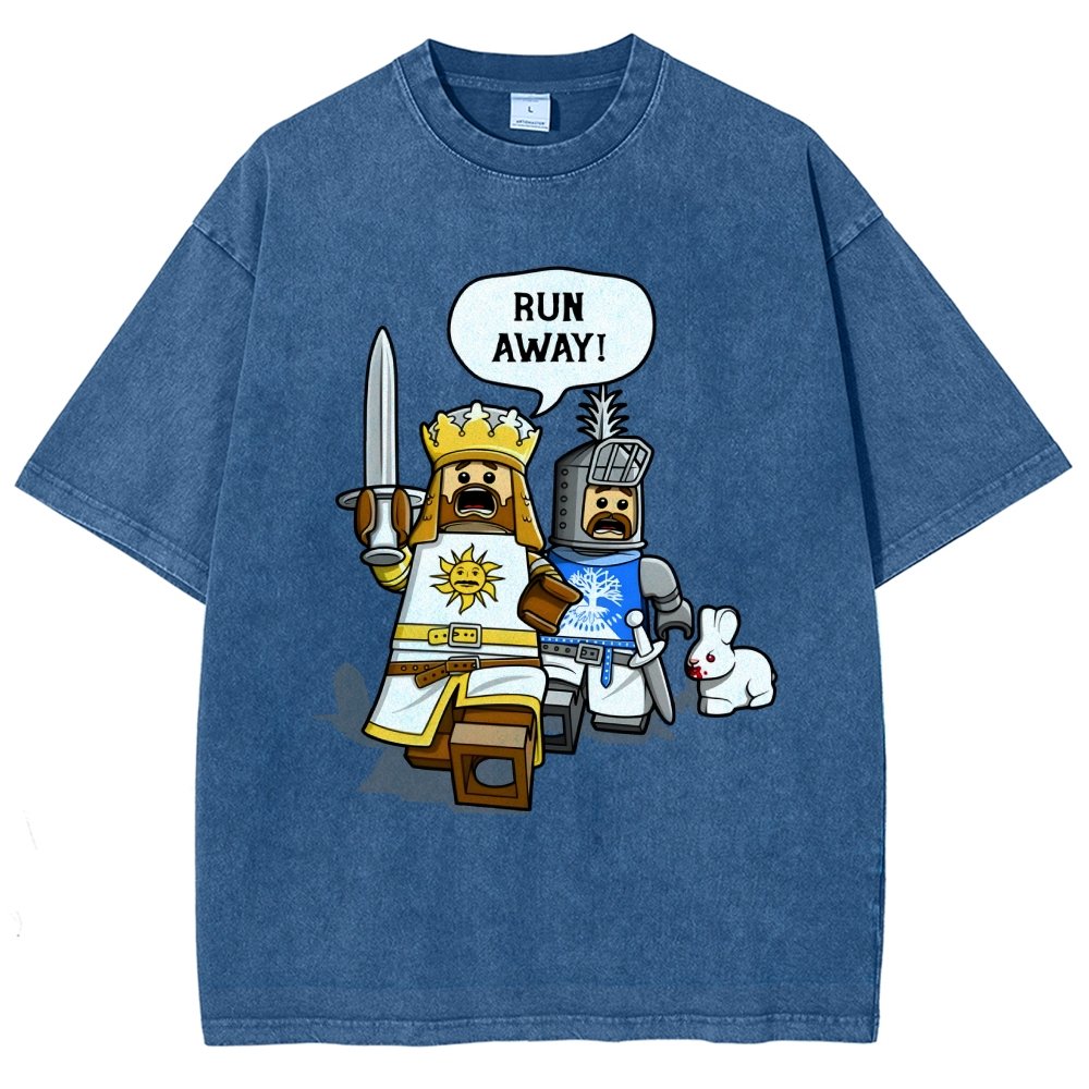The Cowardly King Vintage Distressed T-shirt