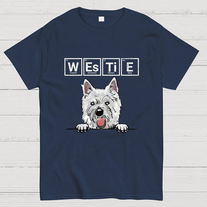 Periodic Table of Dogs  Dog Lover  Funny Science Geek T-Shirt