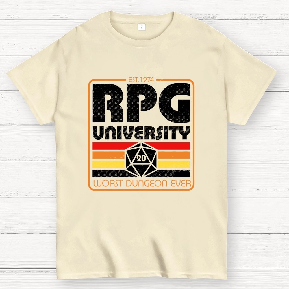 RPG University Vintage Geek T-Shirt
