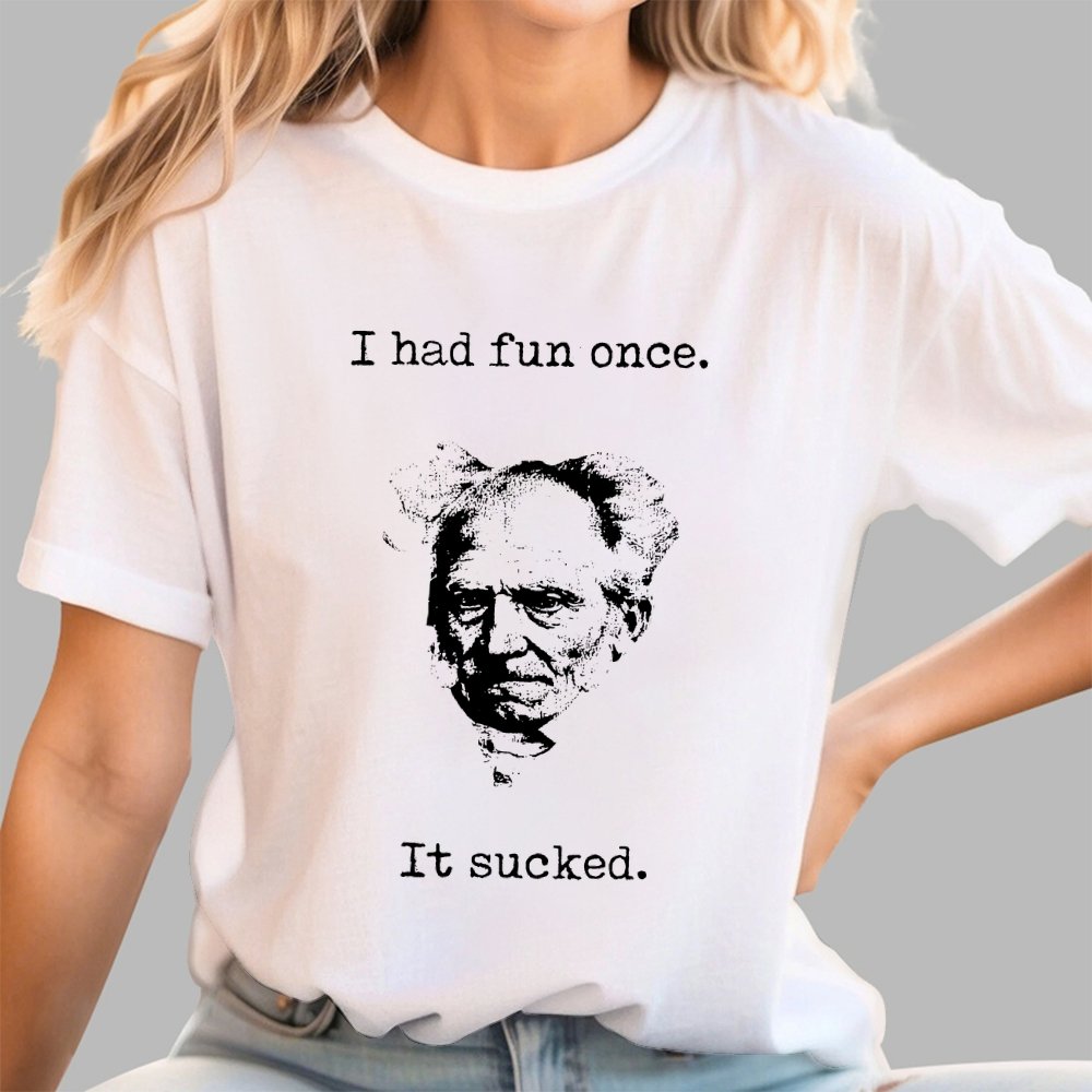 I Had Fun Once - It Sucked Geek T-Shirt