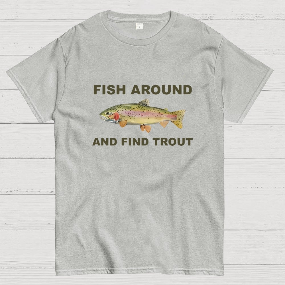Fish Around Geek T-Shirt