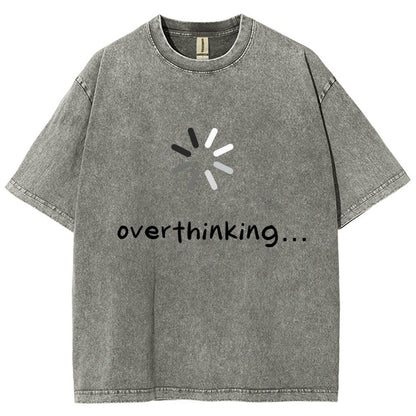 Overthinker Vintage Distressed T-shirt