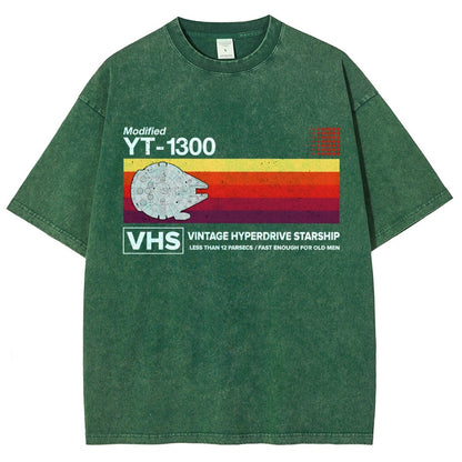 Vintage Hyperdrive Starship Vintage Distressed T-shirt