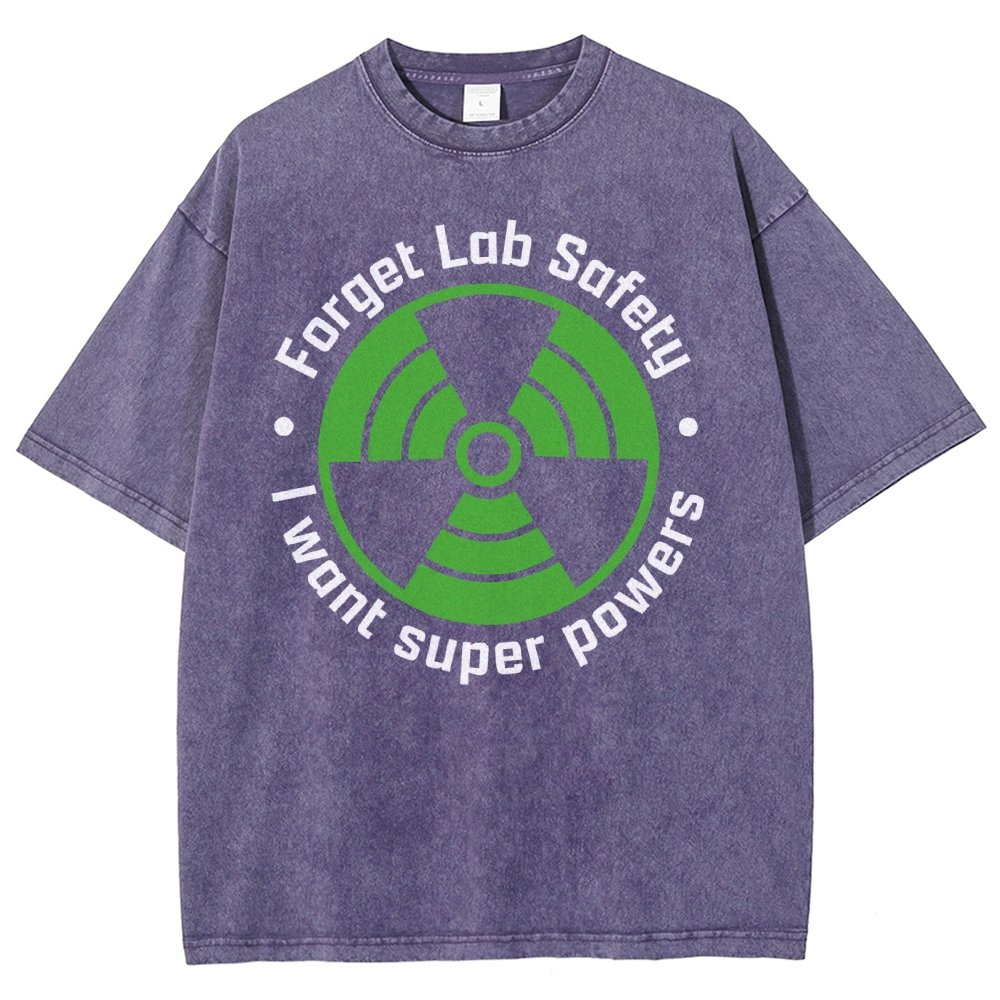 Forget Lab Safety Vintage Distressed T-shirt