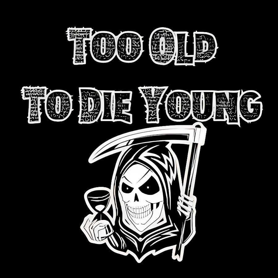 Too Old To Die Young Geek T-Shirt