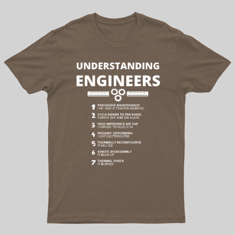 Understanding Engineers Geeky T-Shirt