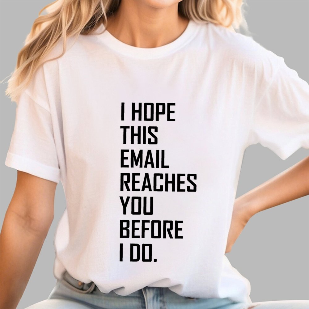 Threatening email Geek T-Shirt