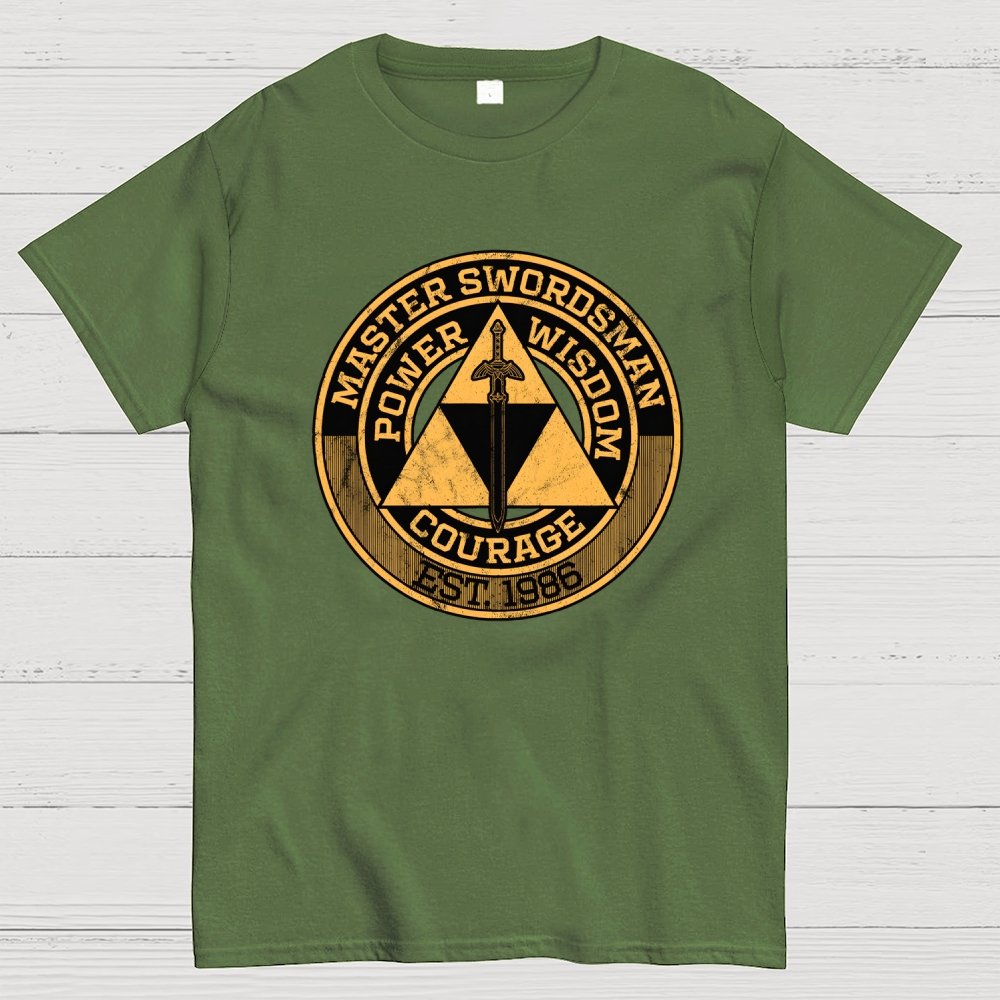 Master Swordsman Geek T-Shirt