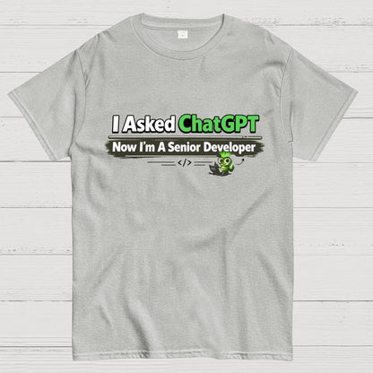 I Asked ChatGPT Geek T-Shirt