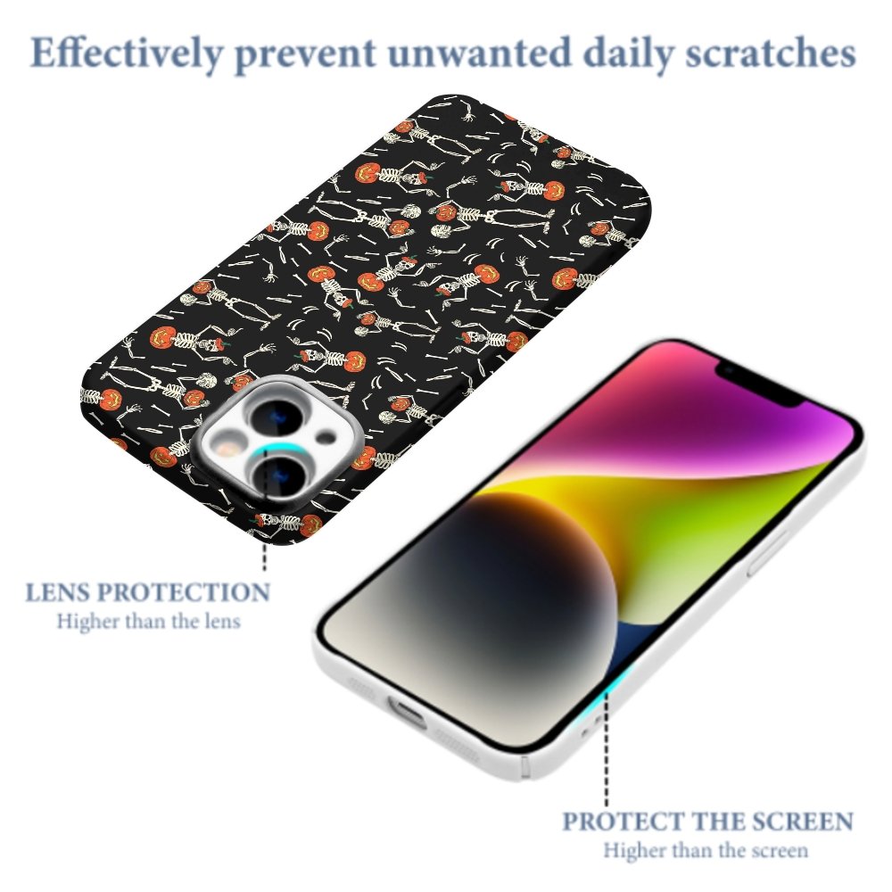 Pumpkin Skull Halloween Phone Cases