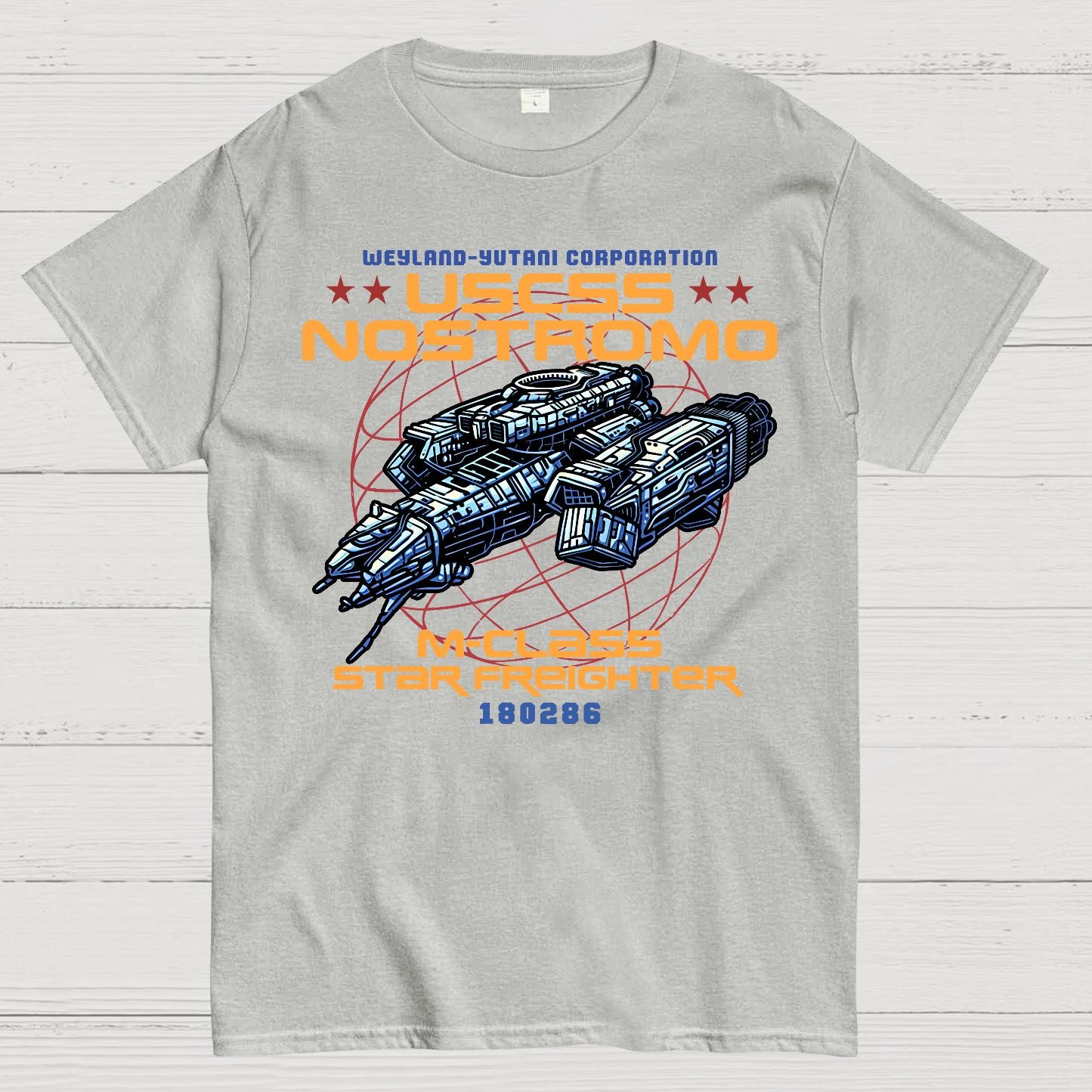 Space Freighter Geek T-Shirt