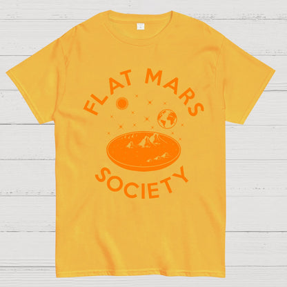Flat mars society Nerdy T-Shirt