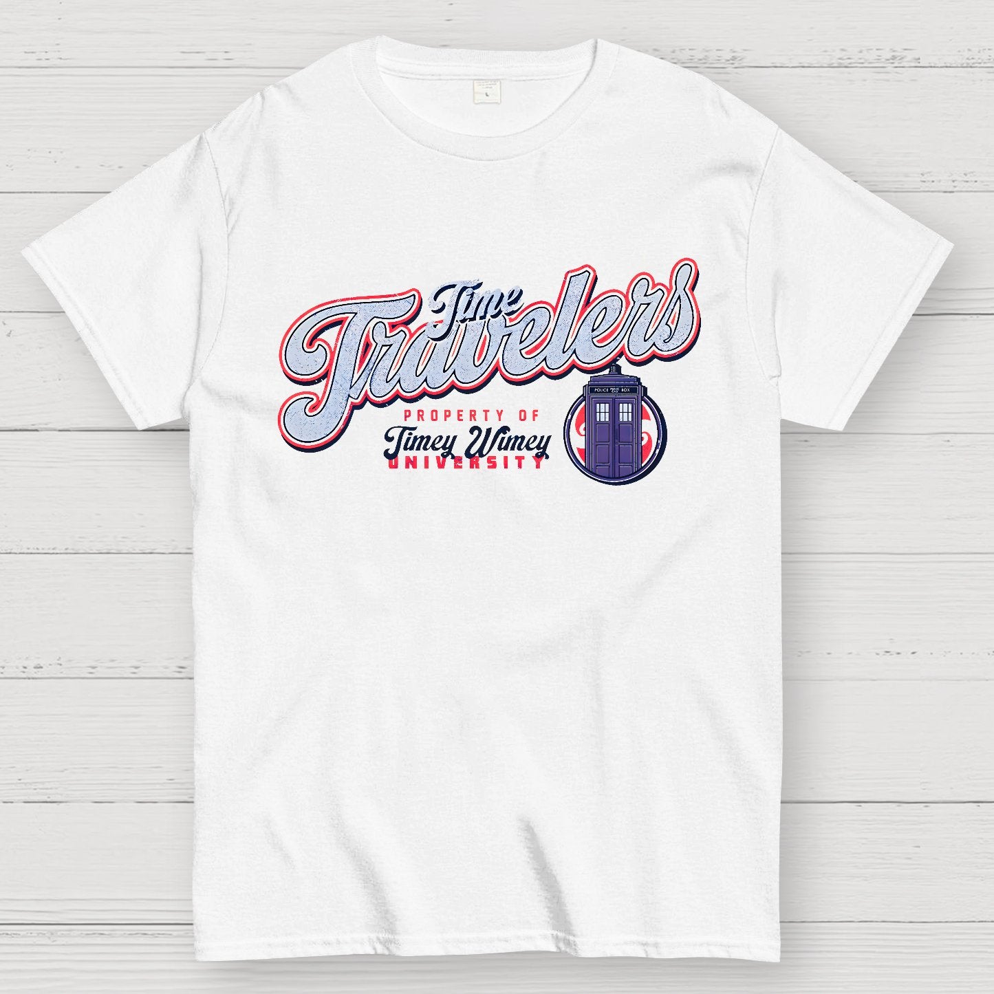 Timey Wimey University Geek T-Shirt