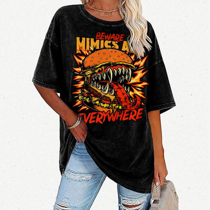 Mimics Are Everywhere Vintage Distressed T-shirt