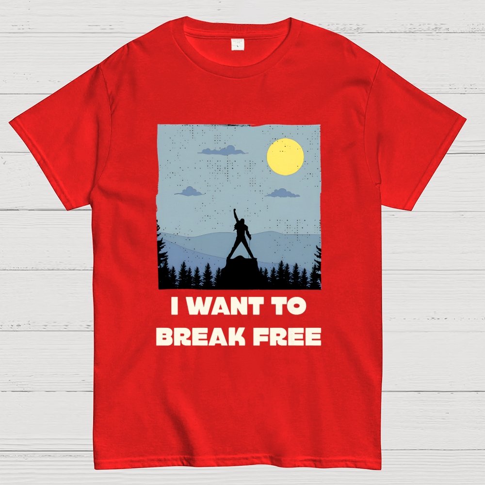 I Want To Break Free Geek T-Shirt