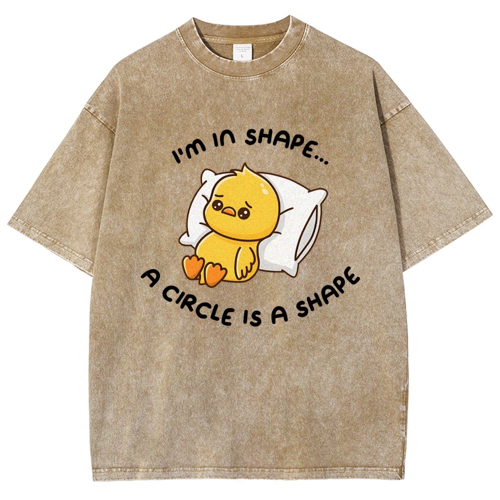 I'm In Shape Vintage Distressed T-shirt