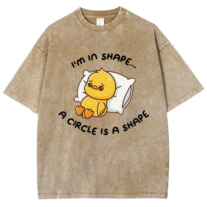 I'm In Shape Vintage Distressed T-shirt