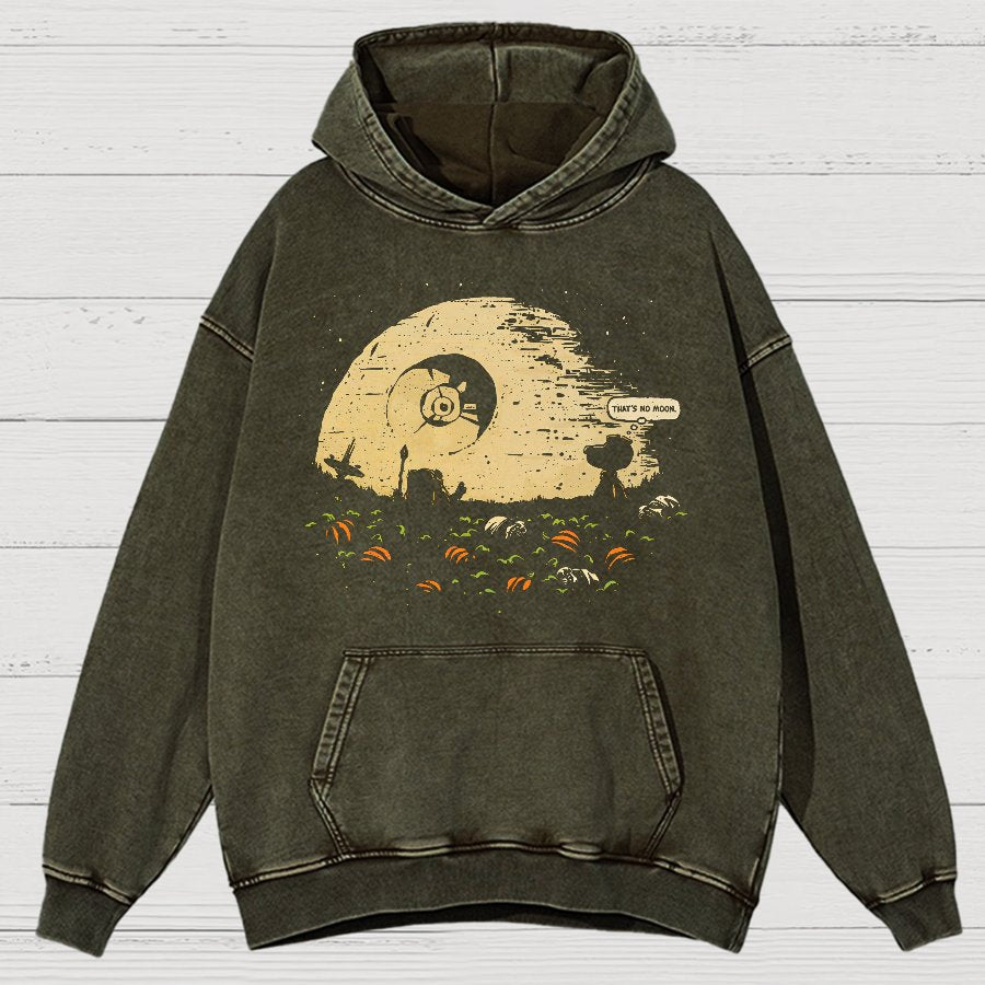 That's No Pumpkin Vintage Distressed Hoodie