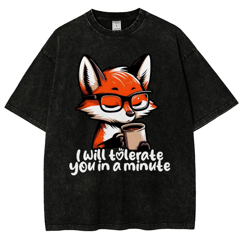 Tolerant Fox Vintage Distressed T-shirt