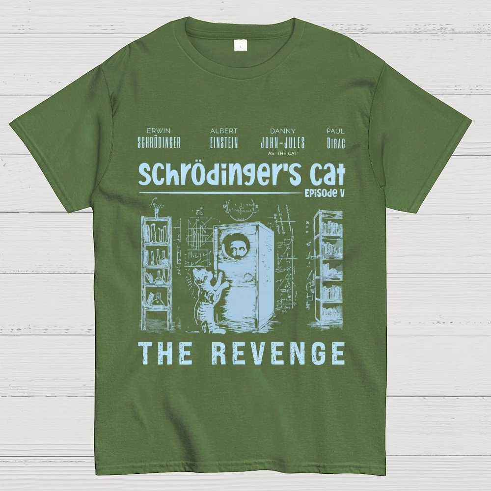 Schrödinger's Cat Revenge Geek T-Shirt