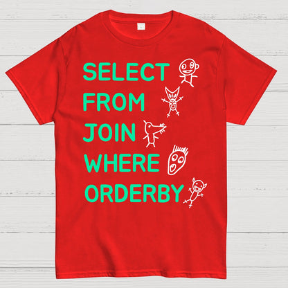 Sql Operators Geek T-Shirt