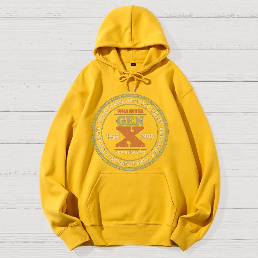 Raised on Hose Water and Neglect Geek Cotton Hoodie