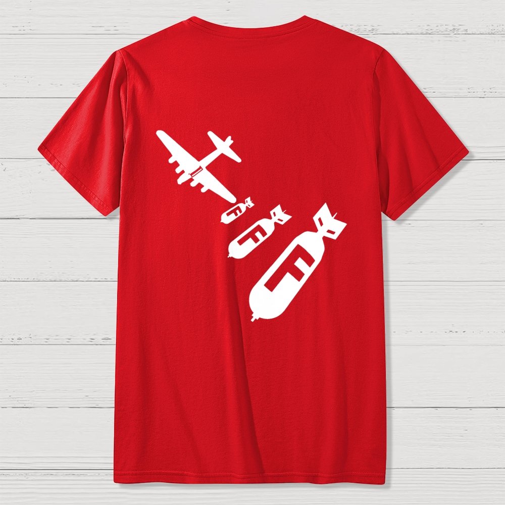 Funny - Dropping F Bombs Front And Back Printing Geek T-Shirt