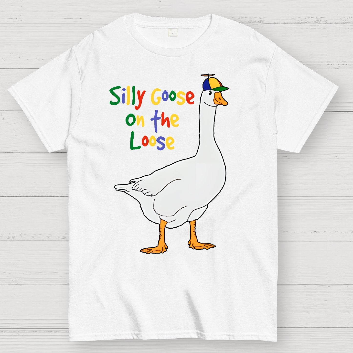 Silly Goose on the Loose Geek T-Shirt