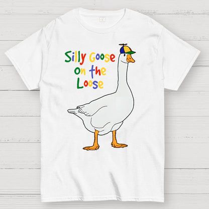 Silly Goose on the Loose Geek T-Shirt