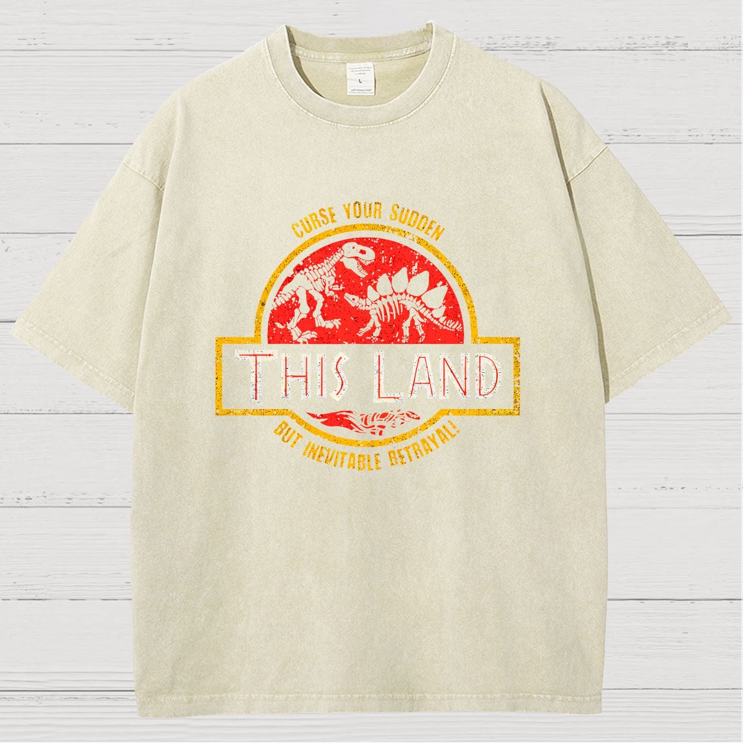 THIS LAND Vintage Distressed T-shirt