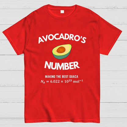 Funny Avogadro's Number Geek T-Shirt