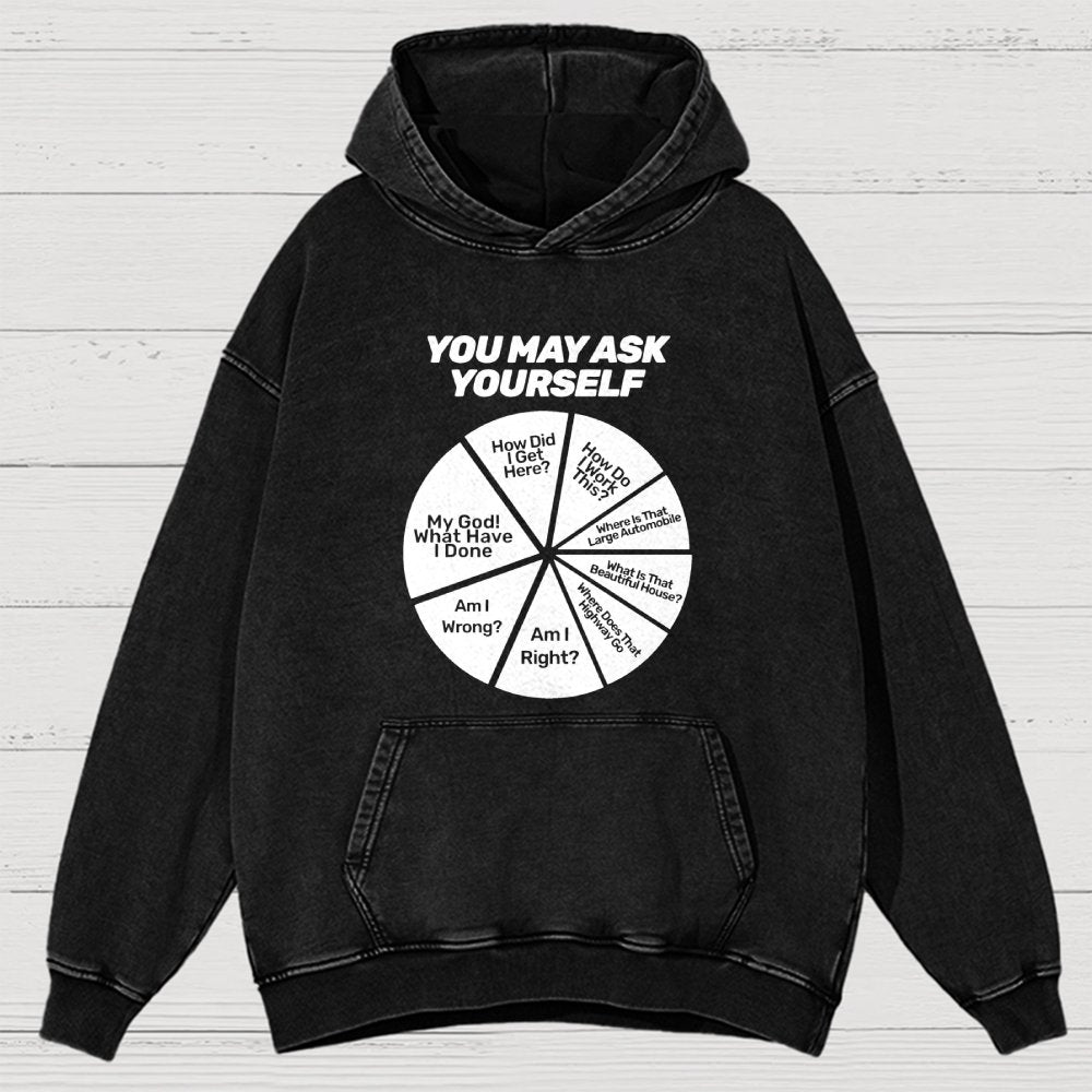 Techno Apocalypse Vintage Distressed Hoodie