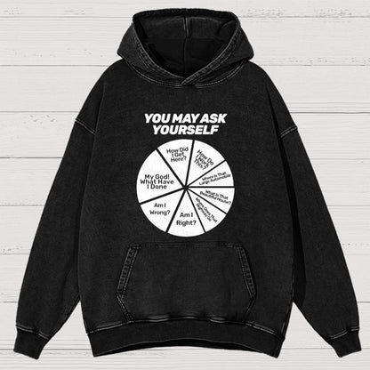Techno Apocalypse Vintage Distressed Hoodie