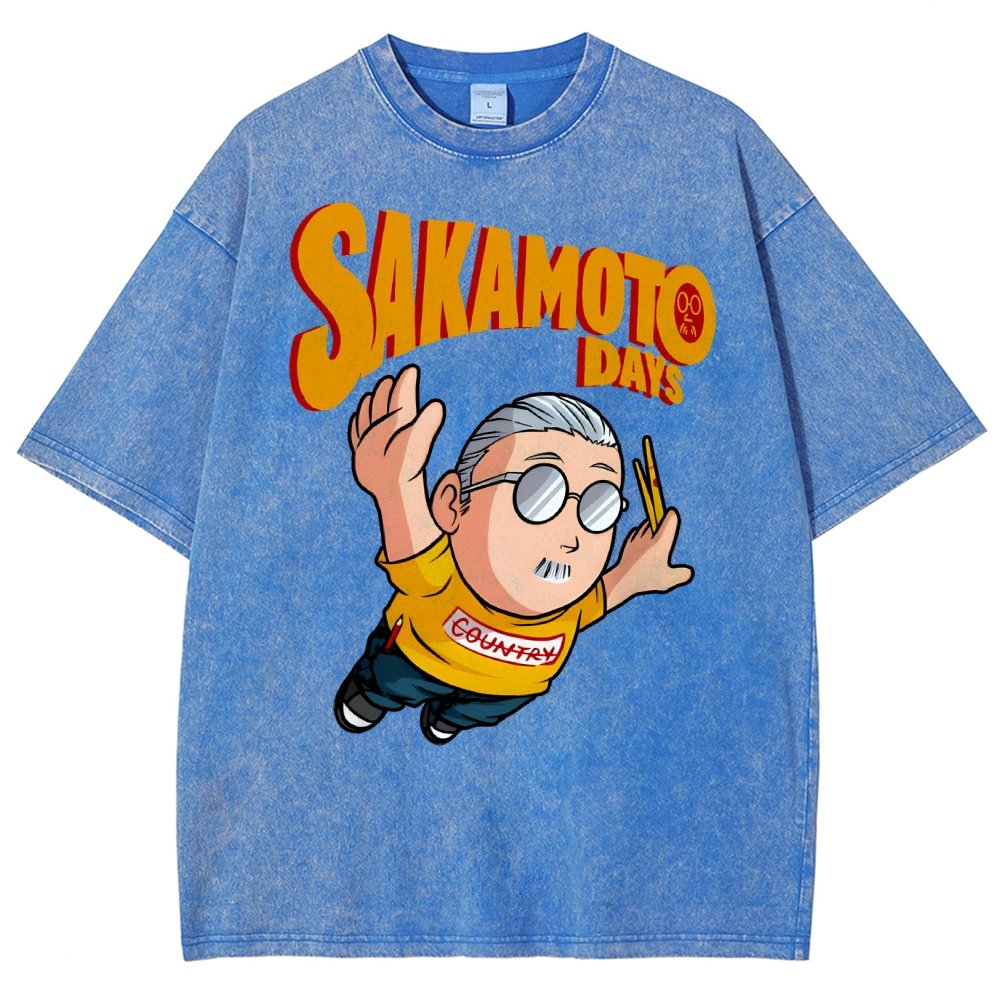 Flying Sakamoto Vintage Distressed T-shirt