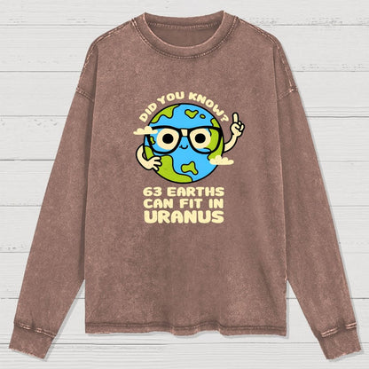 Uranus Washed Long Sleeve Tee