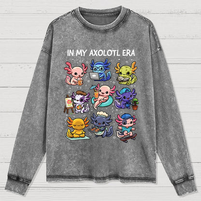 In My Axolotl Era Washed Long Sleeve Tee