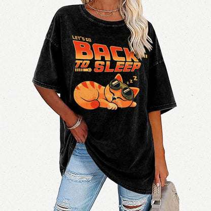 Back To Sleep Vintage Distressed T-shirt