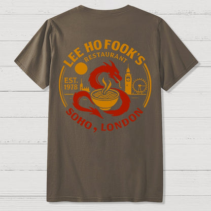 Lee Ho Fooks Front And Back Printing Geek T-Shirt