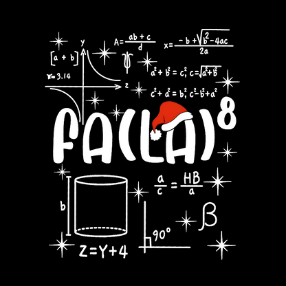 Christmas Math Fa La La Geek T-Shirt