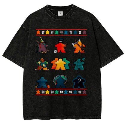 Ugly Boardgame Vintage Distressed T-shirt